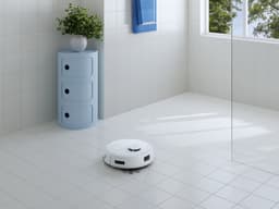 ECOVACS - DEEBOT Mini Blauw - compacte Robotstofzuiger - 9.000 Pa zuigkracht- Zelfreinigende Robotstofzuiger met Warmwater – Dweilsysteem - Automatisch Leegstation - Geschikt voor dierenharen — thumbnail 9
