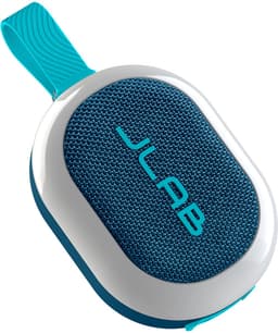 JLab Pop Mini Bluetooth Speaker Draadloos - Draagbare Muziekbox - 8 uur Batterijduur - 5 Watt - IPX6 Waterproof - Multipairing - Instelbare Party Lights - App Equalizer - Blauw — thumbnail 10
