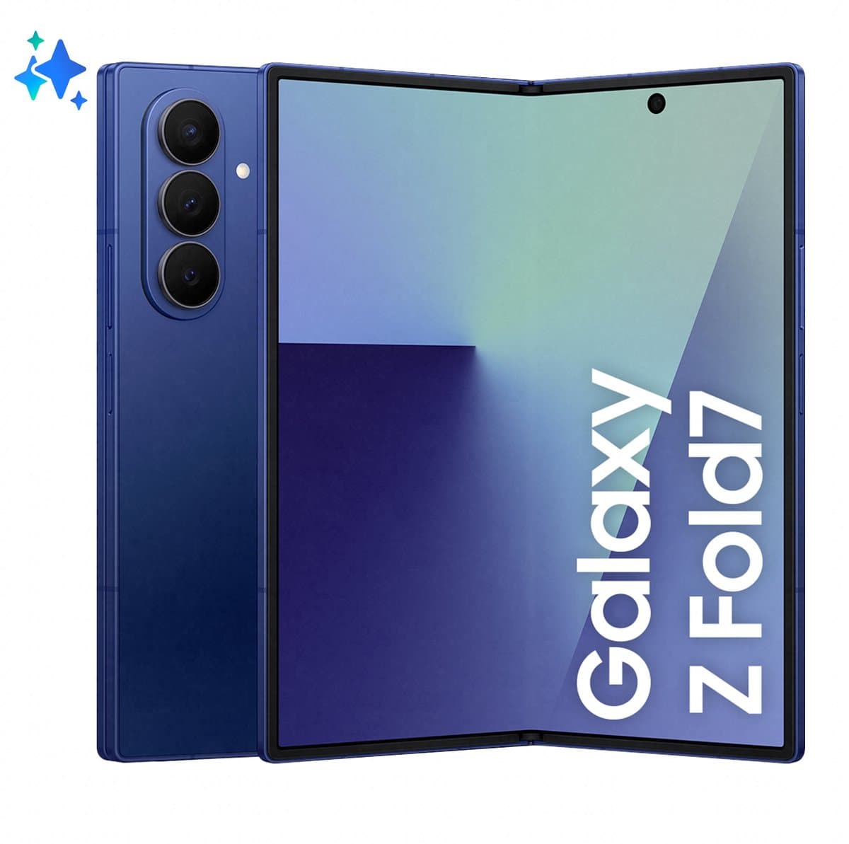 Samsung Galaxy Z Fold7 5G - 256GB - Blue Shadow — afbeelding 1