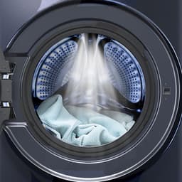 CHiQ CW086581AX - Wasmachine - 8 KG - Full service - Space Pro - Energielabel A-15% - 13.5 Inch Led-touchscreen - 12 programma's - AI Smart - Stoomwassen & Quick Wash - 12 jaar garantie op motor — thumbnail 8
