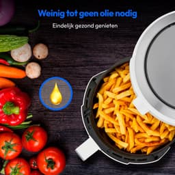 MEDION L Airfryer P30 - 4,7 L - 1500 W - 60 min timer - Wit — thumbnail 2