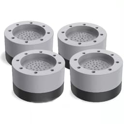 4 Stuks Trillingsdempers Wasmachine - Wasmachine dempers - Wasmachine Verhoger - Stapelbaar - geschikt voor wasmachine en wasdroger — thumbnail 1