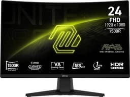 MSI MAG 242C - Full HD Curved Gaming Monitor - 180hz - 24 inch — thumbnail 1