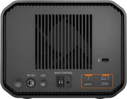 G-RAID® PROJECT 2 36TB, High-Capacity 2-Bay hardware RAID, Thunderbolt™ 3, USB-C, 7200RPM Ultrastar® Harde Schijf (HDD), tot 510MB/s schrijven. JBOD – Desktop RAID — thumbnail 6