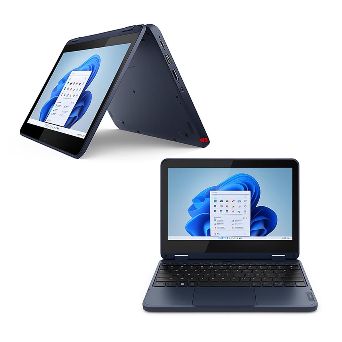 Lenovo Yoga 500W G3 - 2-in-1 laptop en tablet - N6000 - 8 GB - 256 GB SSD - 11.6" - Windows 11 — afbeelding 1
