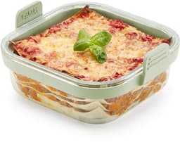 Lékué Airfryer Ovenschaal Vierkant - Glas - Transparent — thumbnail 8
