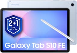 Samsung Galaxy Tab S10 FE - WiFi - 128GB - Blue + 1 jaar extra garantie — thumbnail 1