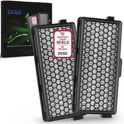 DEGG® – HEPA Filter Geschikt voor Miele Stofzuiger – Vervangt SF-HA 50 – Voor Complete C3, C2, Compact C2, S8, S6, S5 – Premium Kwaliteit – 2 STUK(S) — thumbnail 1