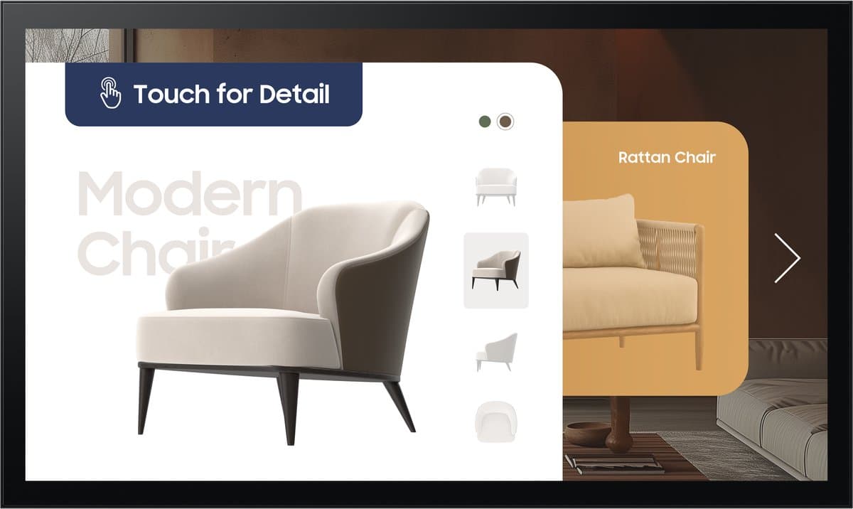 Samsung 32" QM32R-T Full HD Digital Signage — afbeelding 1