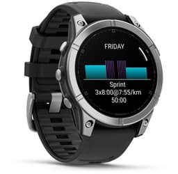 Garmin fēnix E - 47mm - AMOLED Multisport Smartwatch - Sportspecifieke workouts - 100+ sport-apps - 10ATM Waterdicht - tot 16 dagen batterij - Donkergrijs/zwart — thumbnail 7