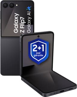 Samsung Galaxy Z Flip7 5G - 512GB - Jet Black + 1 Jaar extra garantie — thumbnail 1