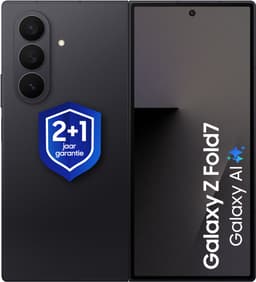 Samsung Galaxy Z Fold7 5G - 256GB - Jet Black + 1 Jaar extra garantie — thumbnail 1