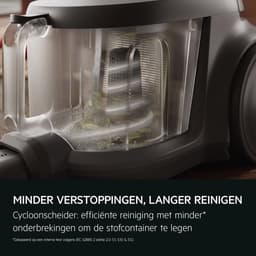 AEG AL31C1DG 3000 Clean - Stofzuiger zonder zak - Zakloos - Sterke zuigkracht - HEPA filtratie - Compact design - Cycloon technologie - Kieren mondstuk - Actieradius 8 meter — thumbnail 4