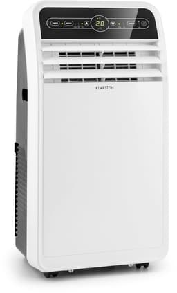 Klarstein Mobiele airconditioner met luchtafvoerslang, 4-in-1 airconditioner met ventilator, luchtontvochtiger & nachtmodus, Kleine & draagbare airconditioner voor thuis & op kantoor, Laag verbruik, 9000 BTU,6 kW voor 33 m² - Afstandsbediening — thumbnail 9