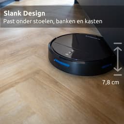 CleanDays D2-007 Robotstofzuiger met Dweilfunctie - Laadstation - 3-in-1 – Stil – 2000Pa – Huisdieren – App + Afstandsbediening — thumbnail 5
