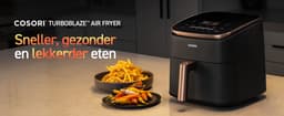 Cosori TurboBlaze – Airfryer XXL – 6L – 9 Programma’s – 30–230°C – Snelle DC Motor — thumbnail 10