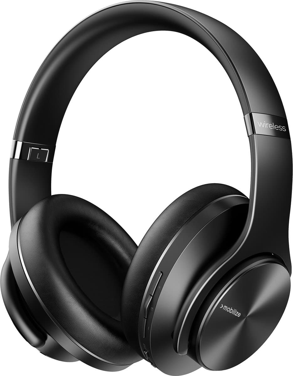 Mobilize Bluetooth Headphone with Speaker Function Black — afbeelding 1
