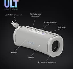 Sony ULT Field 1 - Bluetooth speaker - Off White — thumbnail 10