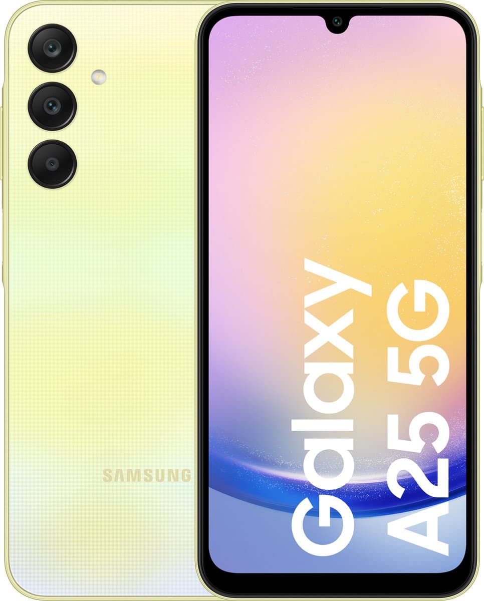 Samsung Galaxy A25 5G - 128GB - Yellow — afbeelding 1