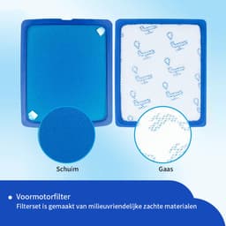 Replacements filterset geschikt voor Philips Powerpro Expert FC97XX – 2 stuks — thumbnail 3