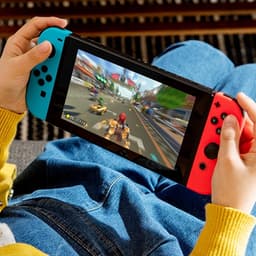 Nintendo Switch Console - Blauw/Rood — thumbnail 10
