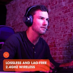 JBL Quantum 350 Wireless - Draadloze Gaming Headset - 2.4GHz USB Dongle - Lage Latency - Over-ear met Afneembare Microfoon - 22 uur batterij - JBL Quantum Engine Software - Zwart — thumbnail 5