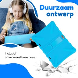 VB Kids Tablet - Kindertablet -  Ouder Control App - 5000mAh Batterij - 10 inch - Kinder tablet - Beschermhoes - Blauw — thumbnail 4