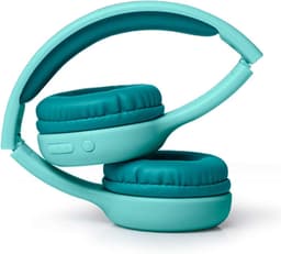 Muse M-215BTB - Draadloze bluetooth stereo hoofdtelefoon voor kinderen, blauw — thumbnail 5