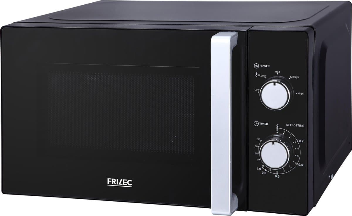 Frilec LMW9820B - Magnetron - 800 Watt - Vrijstaand - Met ontdooifunctie - Zwart — afbeelding 1