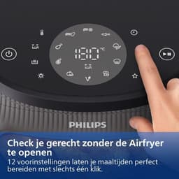 Philips 3000 series NA330/00 - Airfryer - 6,2L - 1700W - Zwart — thumbnail 12