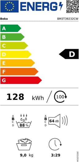 Beko DH8735GA01 - Warmtepompdroger - NL/FR — thumbnail 2