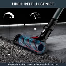 Rowenta X-Force Flex 12.60 RH98C8 - Steelstofzuiger - Draadloos - Met Dweilfunctie - Flexibele Buis - 150 Airwatt - 45 min. gebruikstijd - LED verlichting zuigmond — thumbnail 11
