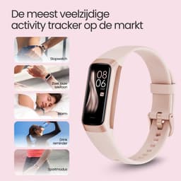Siltcon® Vitéa Activity Tracker – Stappenteller Horloge - Hartslagmeter – Bloeddrukmeter - Slaapmonitor - Saturatiemeter – Sporthorloge – Smartwatch Dames, Heren & Kinderen - Geschikt voor iOS/Android - RVS - Elke pols - Incl. 2 Bandjes — thumbnail 13