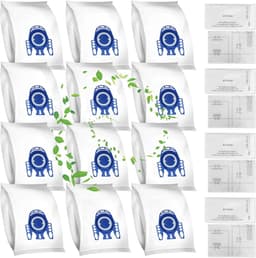 12 stofzakken- 4 motorbeschermingsfilters en 4 uitblaasfilters voor Miele GN 3D Classic C1 Complete C2 C3- S2000- S5000 en S8000 stofzuigers — thumbnail 1