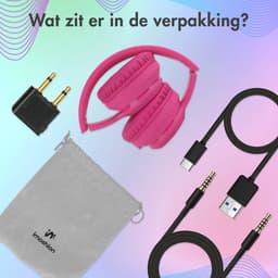 imoshion Kinder Koptelefoon LED - Bluetooth en Decibelbegrenzer - Draadloze Koptelefoon Kinderen — thumbnail 7