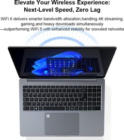 A15Pro 16 inch laptop - Ryzen 5 5500U - 16GB RAM - 1TB NVMe - QHD 120Hz - Windows 11 — thumbnail 7