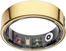 NOLATR Smart Ring LUX Slimme Ring – Stappenteller & Hartslagmeter – Goud – Maat 8 — thumbnail 1