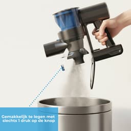 Innova® PowerVac Steelstofzuiger Draadloos - 500 Air Watts - met 4 verschillende opzetstukken - Draadloze Stofzuiger - Zonder zak op accu - Vacuum Cleaner — thumbnail 8