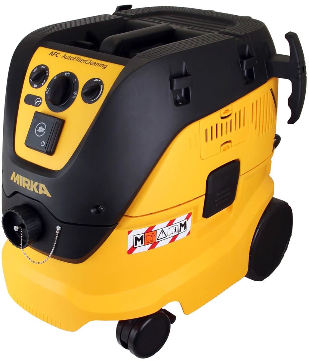 MIRKA 1230M AFC Stofzuiger 30 liter + Automatische Filterreiniging - 1200 Watt - Klasse M — afbeelding 1