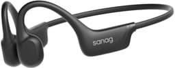 Sanag Open-Ear headphone - Sport Koptelefoon - IPX7 Waterdicht - Air Conduction 2.0 - 9 uur Batterij - Bluetooth 5.3 - Magnetisch Opladen - Titanium Frame - Zwart — thumbnail 1
