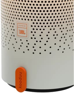 Kooduu Sensa PLAY - Bluetooth Speaker met SOUND BY JBL - Dimbare LED-lamp - Oplaadbare batterij - Inclusief docking station - Kleur Cloudy White — thumbnail 4
