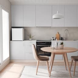 KitchenBrothers Mini Koelkast - 40L - Kleine ijskast - Vrijstaand - Minibar - Frigo - Compact - Wit — thumbnail 9