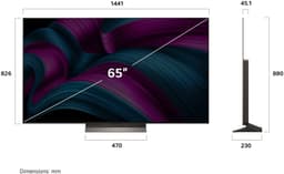 LG C5 OLED65C56LB - 65 inch - 4K OLED Evo - 2025 - Smart TV — thumbnail 9