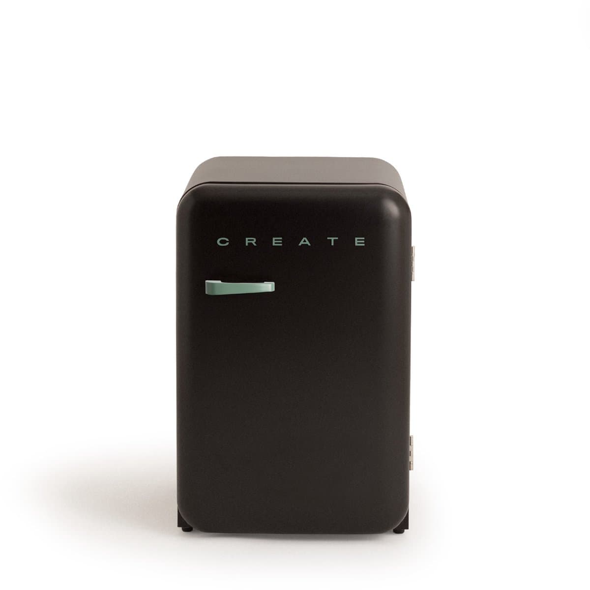 CREATE - Koelkast in retrostijl - Zwart - Handvat Sage - FRIDGE RETRO 107L — afbeelding 1