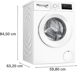 Bosch WAN2827YFG - Serie 4 - Wasmachine - 1400 rpm - Energielabel A - 8 kg - Iron Assist: vermindert kreukels tot 50% - NL/FR Display - Bespaar water met ActiveWater Plus — thumbnail 8