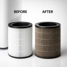 Zenvo Luchtreiniger- 360 m3/u - Werkt tegen huisstofmijt, hooikoorts, allergie, stof - Met HEPA 13 Filter - Air Purifier - Clean Air — thumbnail 10
