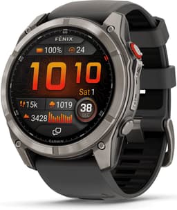 Garmin fenix 8 Pro - Smartwatch - 51 mm - AMOLED - Ingebouwde inReach® technologie - LTE connectiviteit - Tot 27 dagen batterijduur - Titanium — thumbnail 16