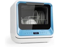 AMA® Mini Vaatwasser - Vaatwasser - Vaatmachine - met 6 Wasprogramma's - 42x44x44cm