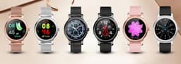 Belesy® SMART - Smartwatch Dames - Smartwatch Heren - Horloge - Bluetooth Bellen - Stappenteller - 1.3 inch - Kleurenscherm - Full Touch - Zilver - Staal - Moederdag — thumbnail 14