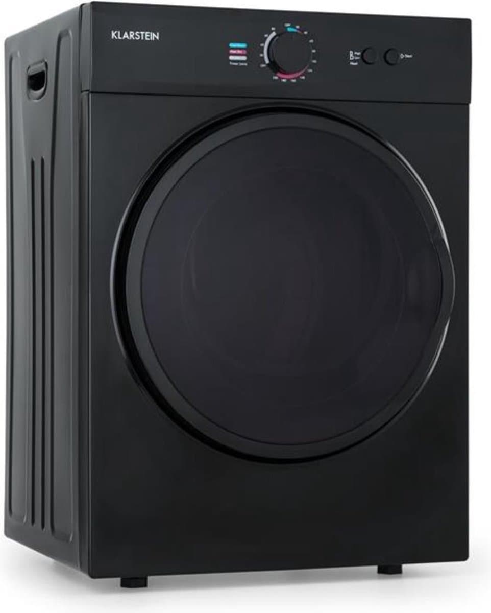 Klarstein Jet Set Wasdroger - Luchtafvoer droger - 1020W - EEK C - 3 kg - 50cm - Zwart — afbeelding 1